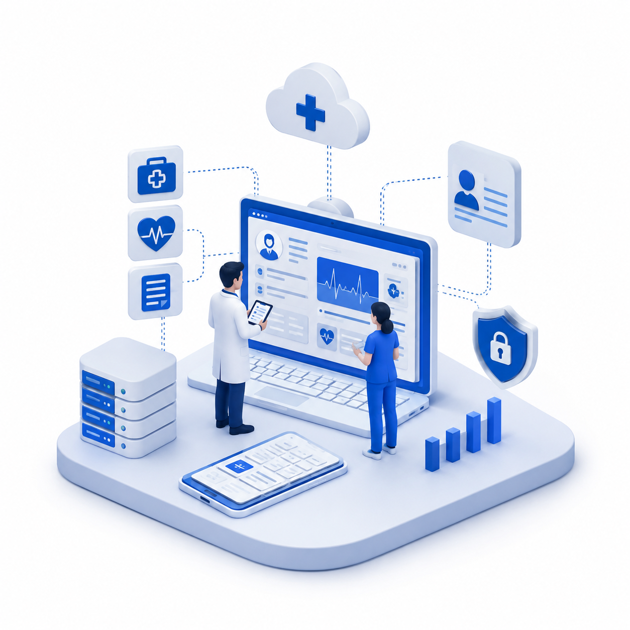 Healthcare workflow digitization